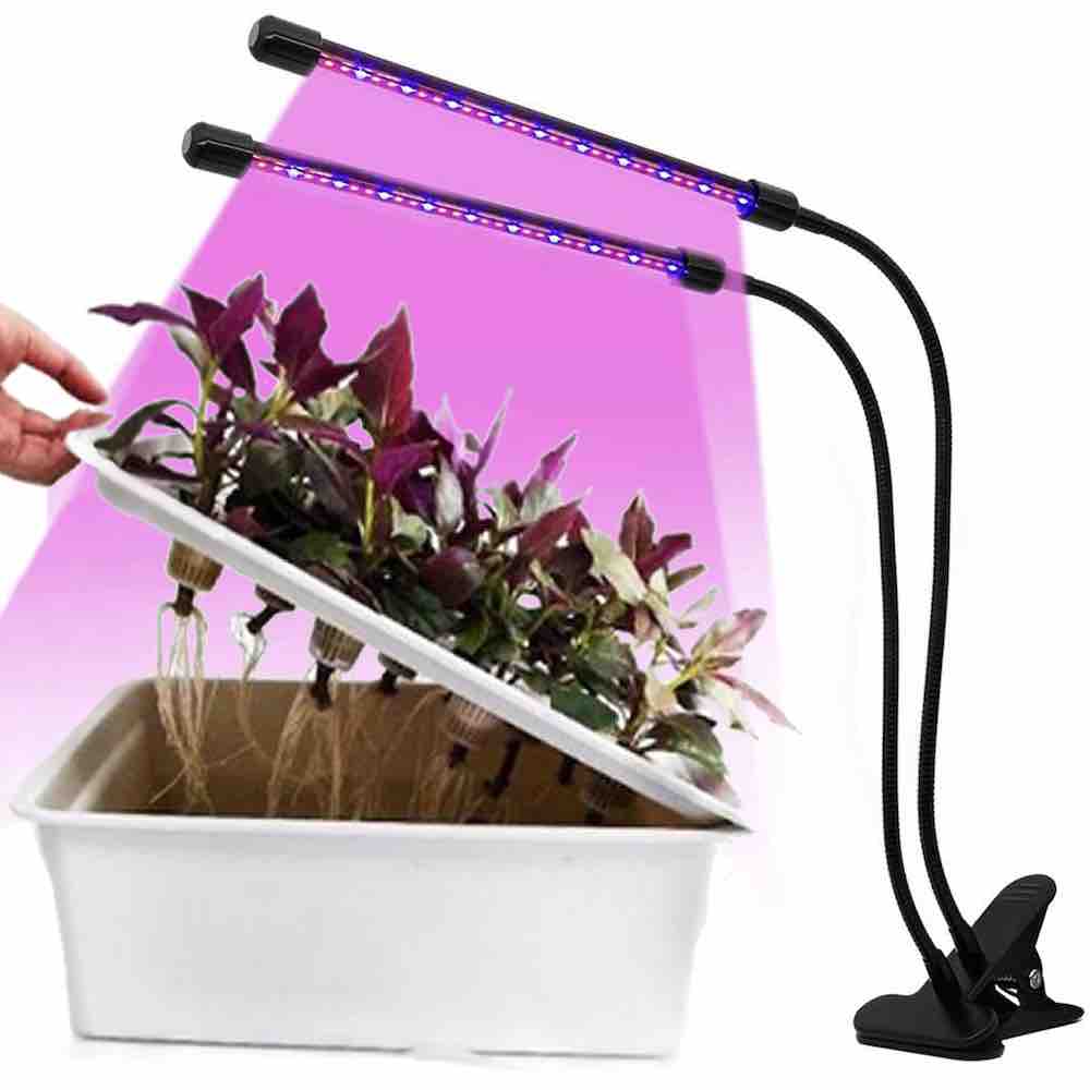 Dual Head LED Grow Light, 40 W