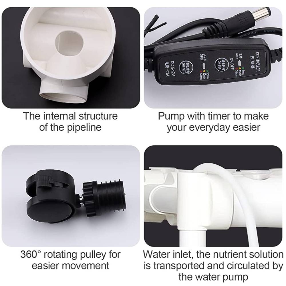 108 Cup NFT Hydroponics Kit: image 4