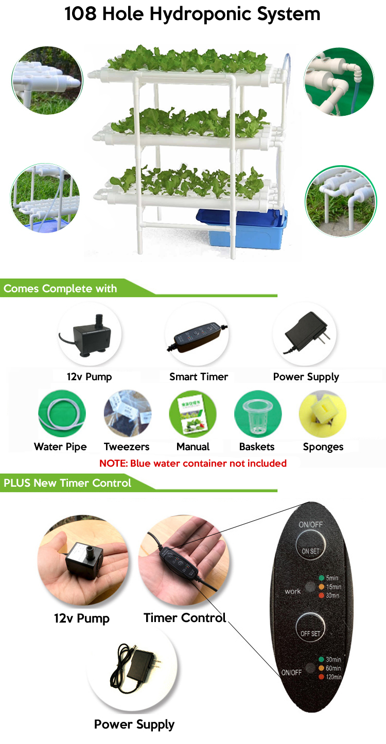 best 108 holes hydroponic system purchase online
